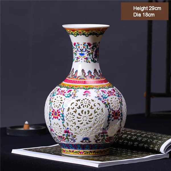 Antique Chinese Blue and White Ceramic Vase