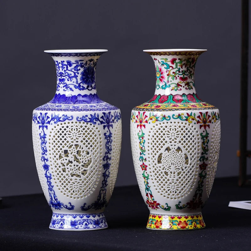 Antique Chinese Blue and White Ceramic Vase