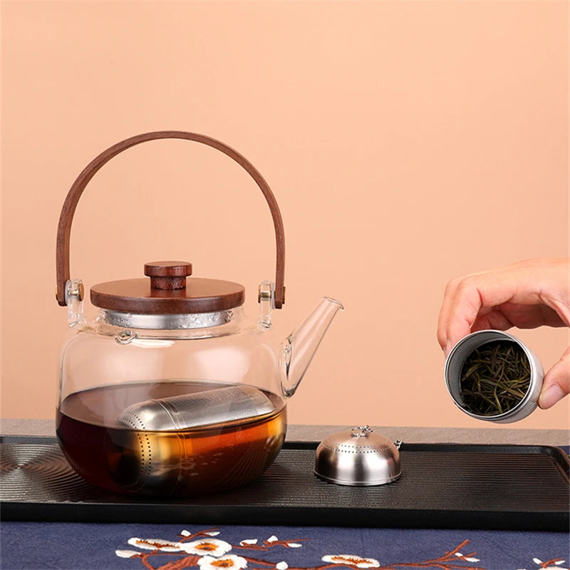 Stainless Steel Tea Infuser Strainer Teapot