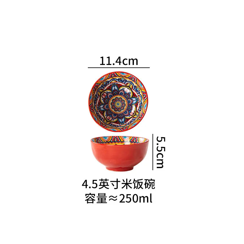 Bohemian Ceramic Tableware