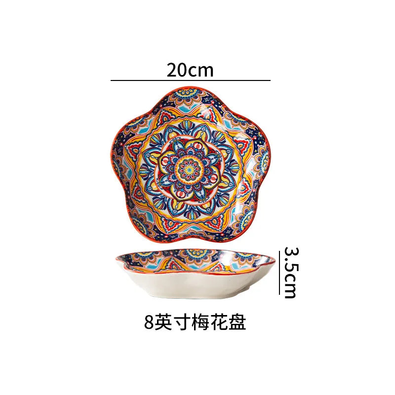 Bohemian Ceramic Tableware