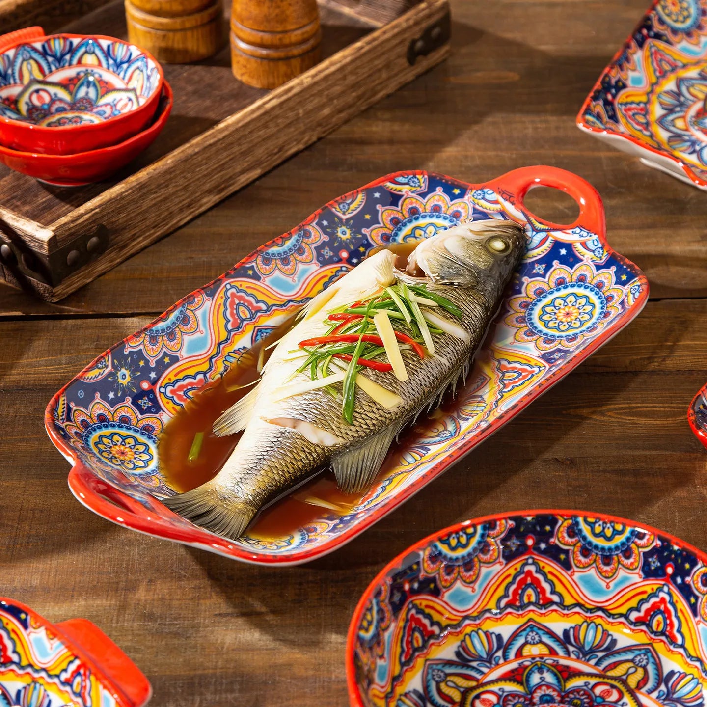Bohemian Ceramic Tableware