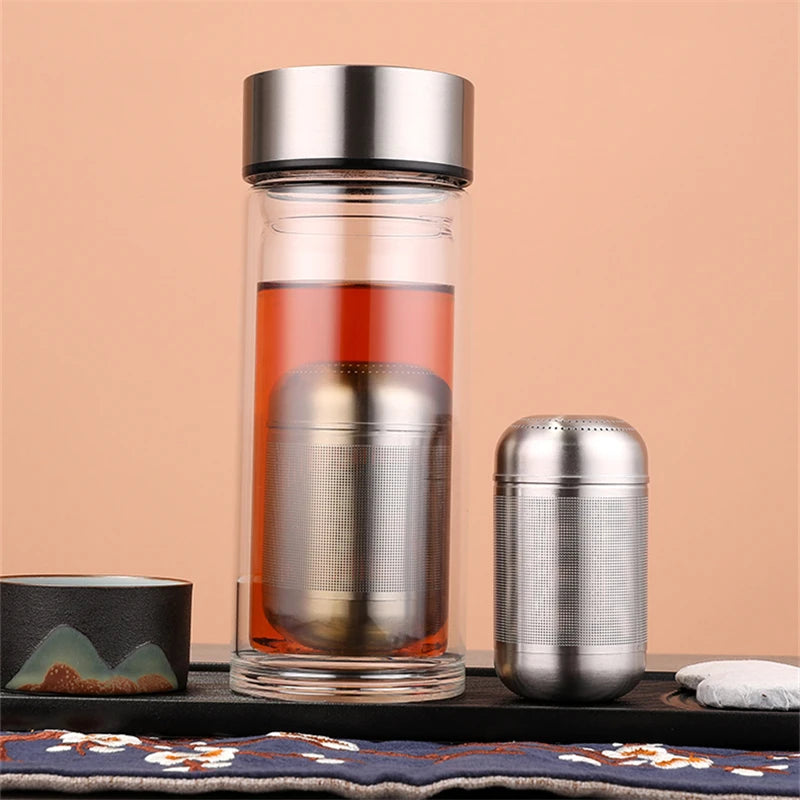 Stainless Steel Tea Infuser Strainer Teapot
