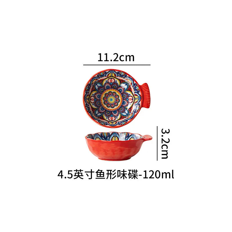Bohemian Ceramic Tableware