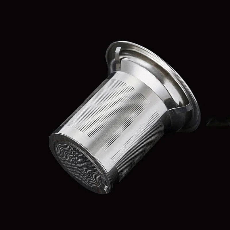 Heat Resistant Glass Teapot With Stainless Steel Coffee Infuser