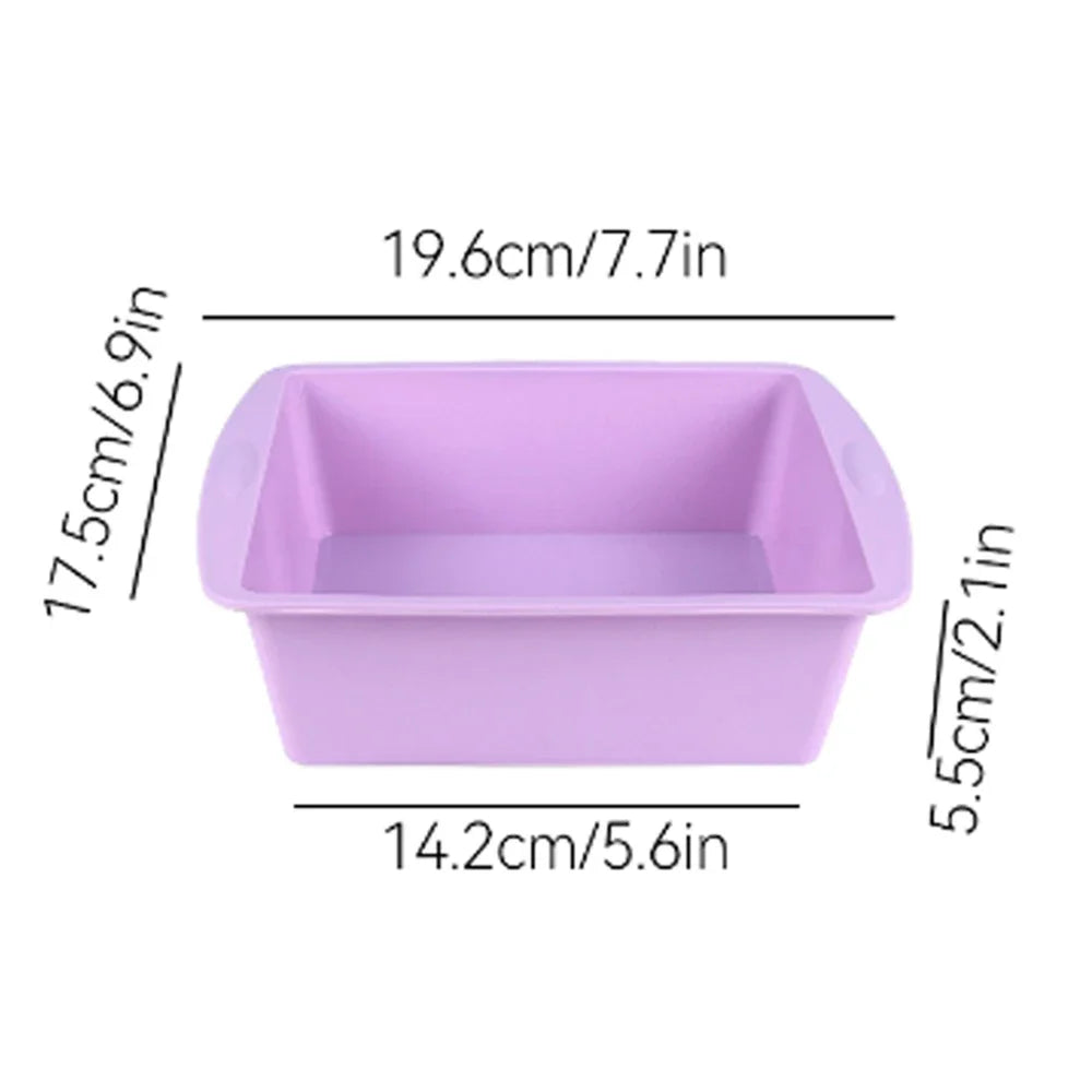 Silicone Square Cake Non-Stick Baking Plate