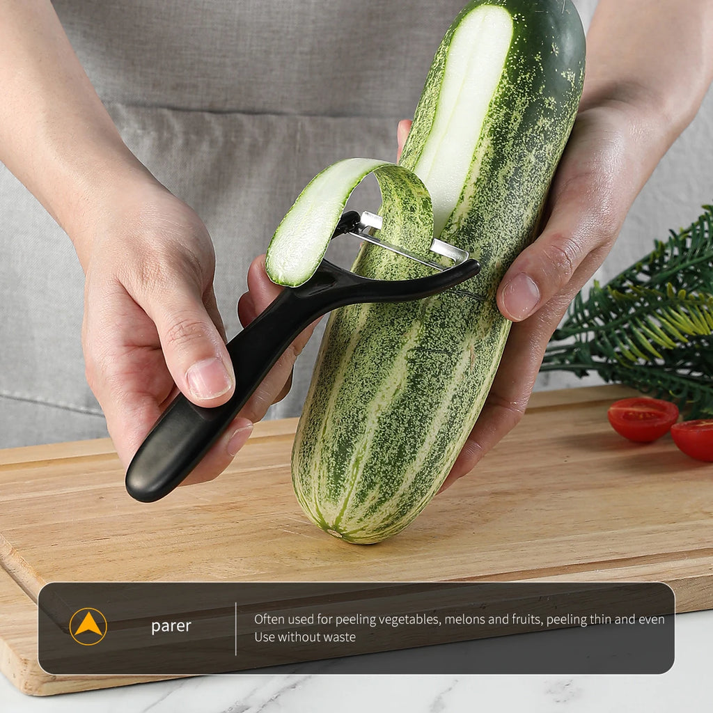 3/5pcs Kitchen high-grade Black Knife Set