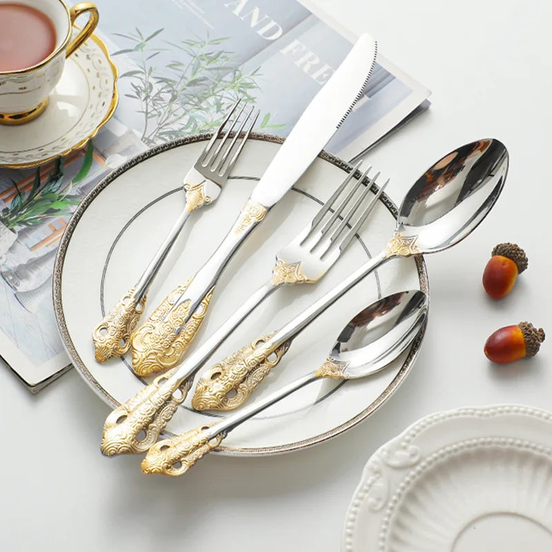 Vintage Cutlery Dinnerware Set