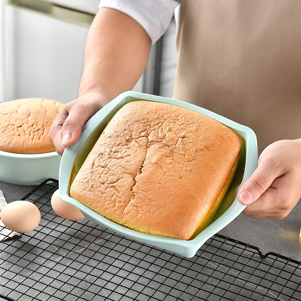 Silicone Square Cake Non-Stick Baking Plate