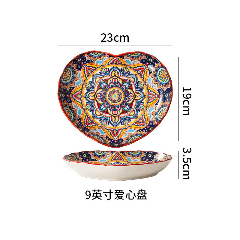Bohemian Ceramic Tableware