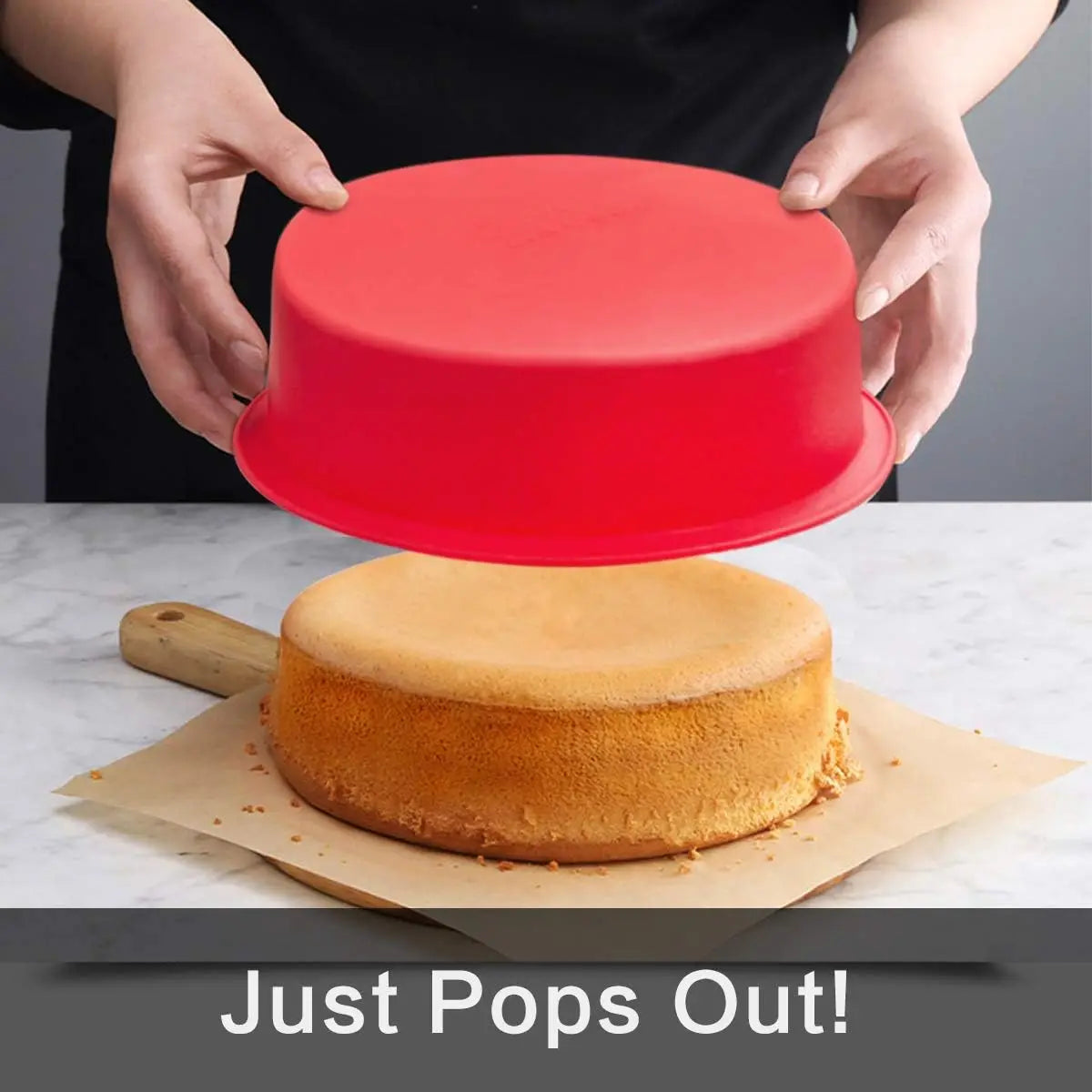 Round Cake Silicone Mold for Baking