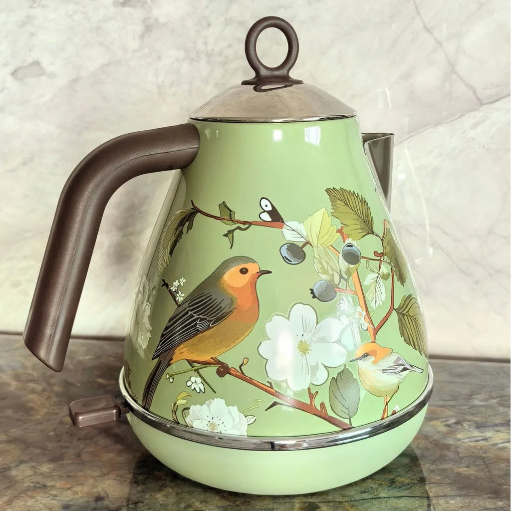 Retro Green Electric Kettle 1.7L