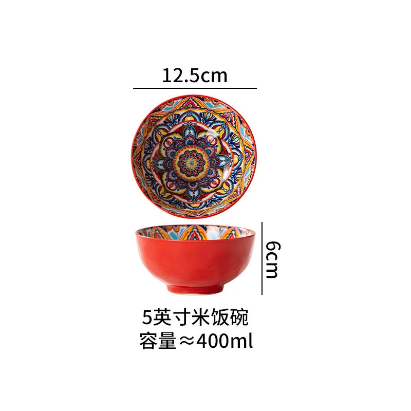 Bohemian Ceramic Tableware