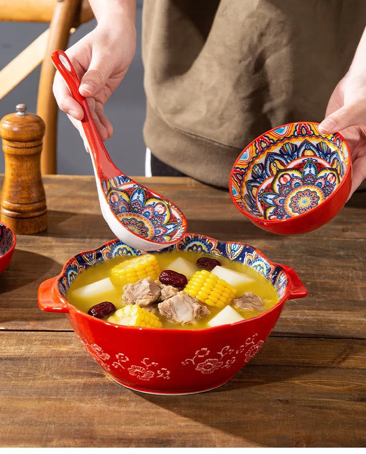 Bohemian Ceramic Tableware