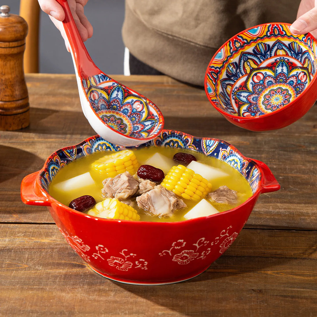 Bohemian Ceramic Tableware
