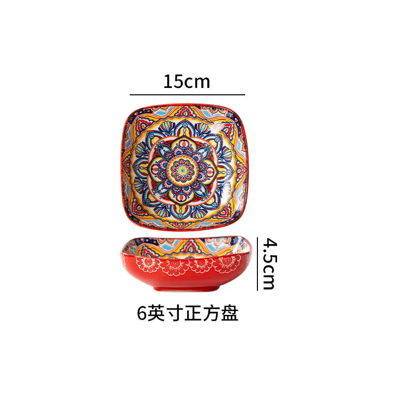 Bohemian Ceramic Tableware