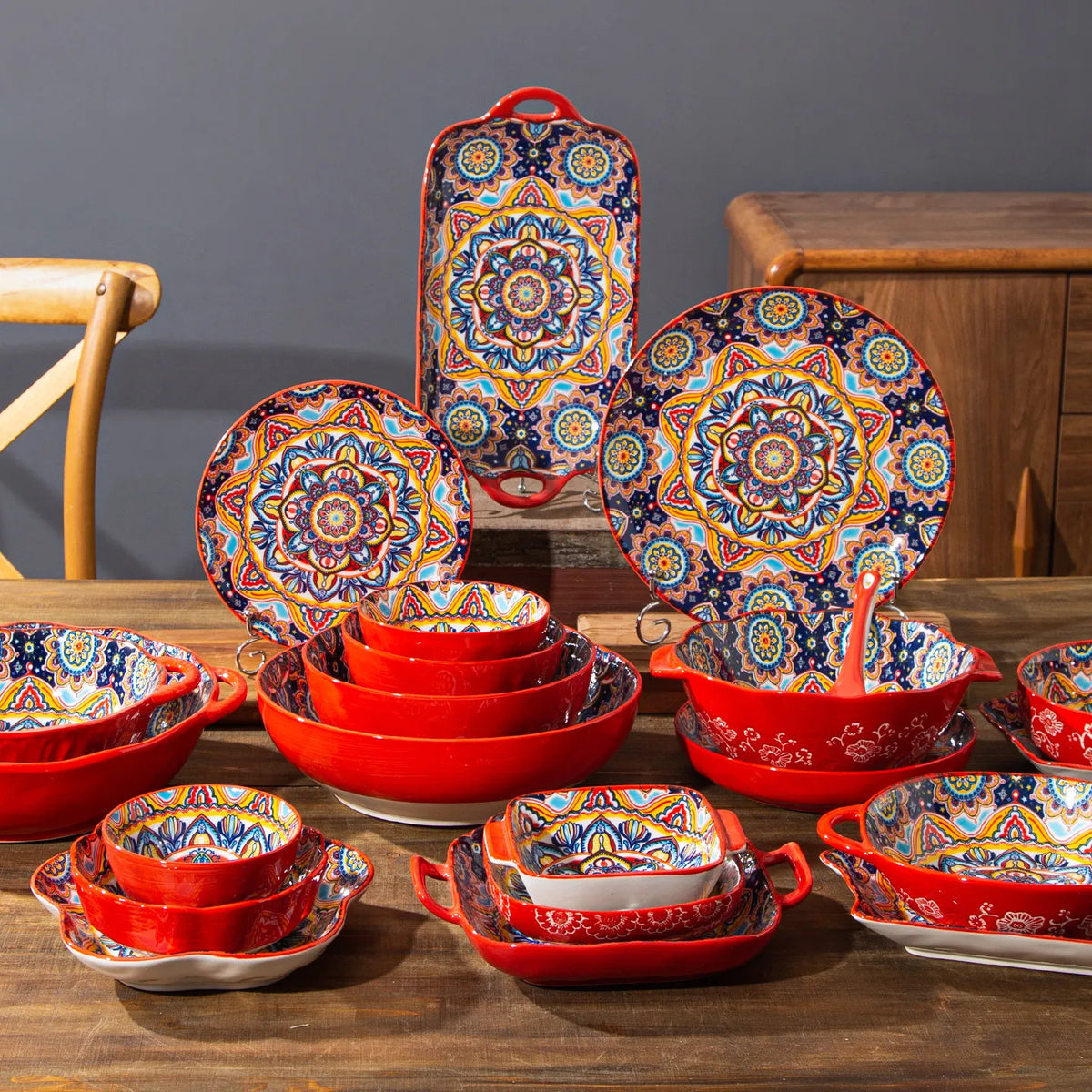 Bohemian Ceramic Tableware
