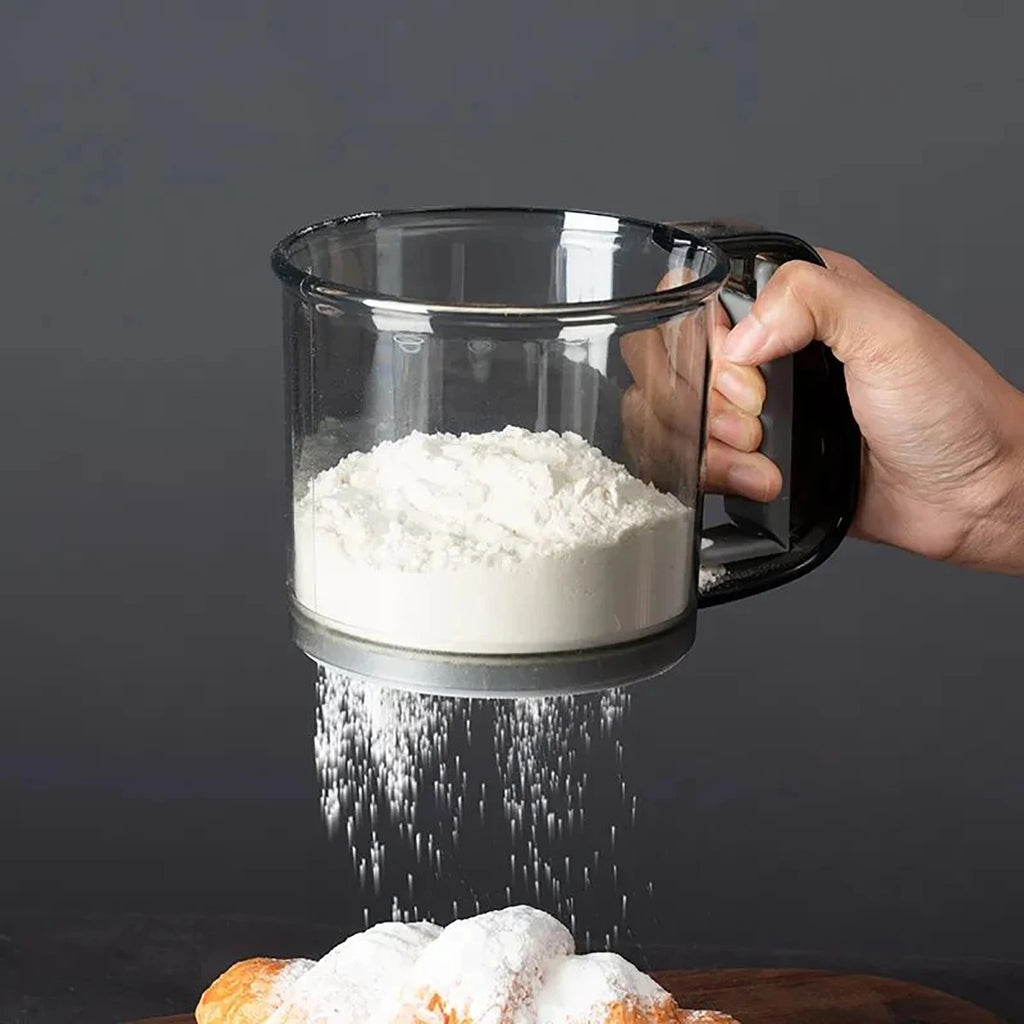 Baking Cake Flour Semi-automatic Filter Sieve