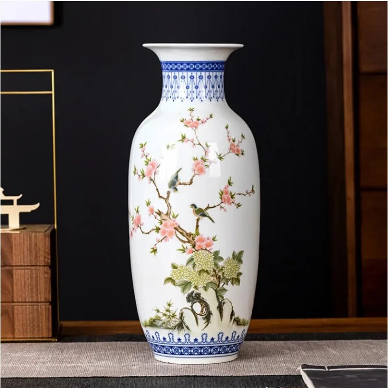 Chinese Style Ceramic Flower Vase