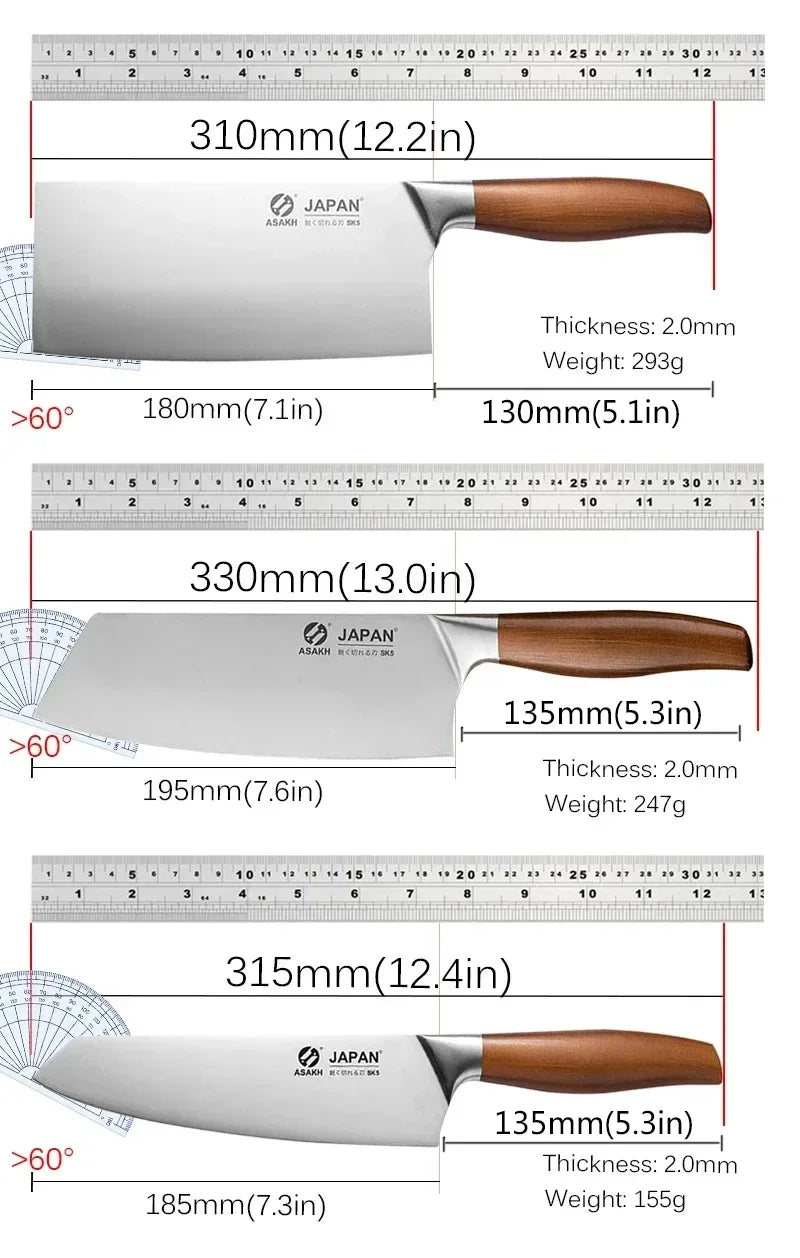 Japanese Kitchen Knives Set