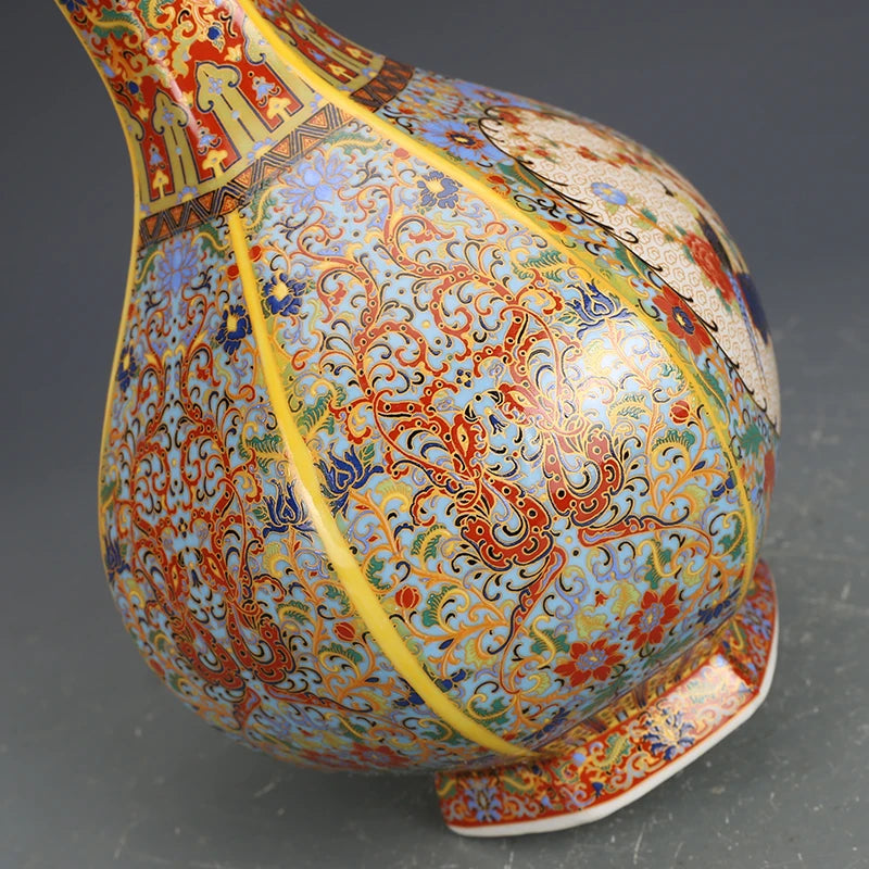 Antique Porcelain Enamel Vase New Chinese style