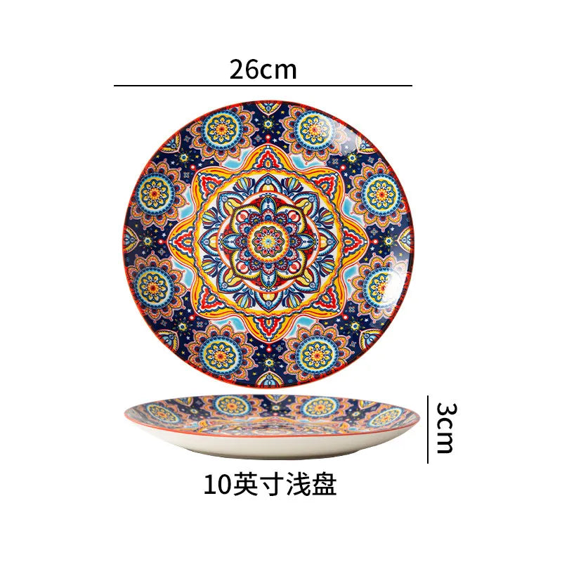 Bohemian Ceramic Tableware