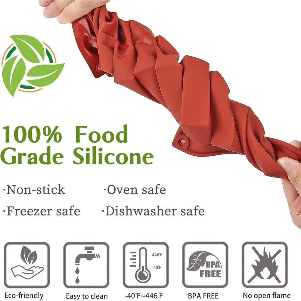 Silicone Candy Molds for Baking Granola or Chocolate Bars