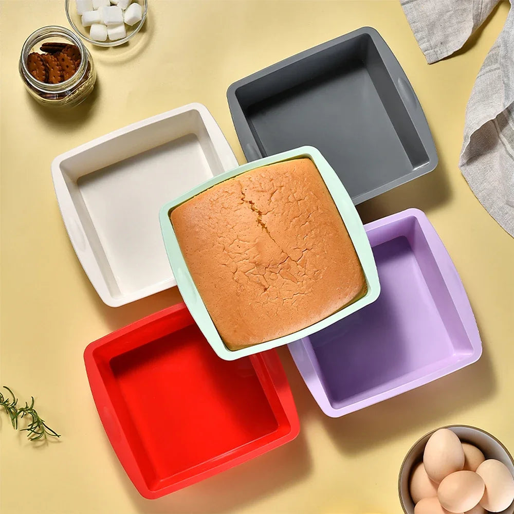 Silicone Square Cake Non-Stick Baking Plate