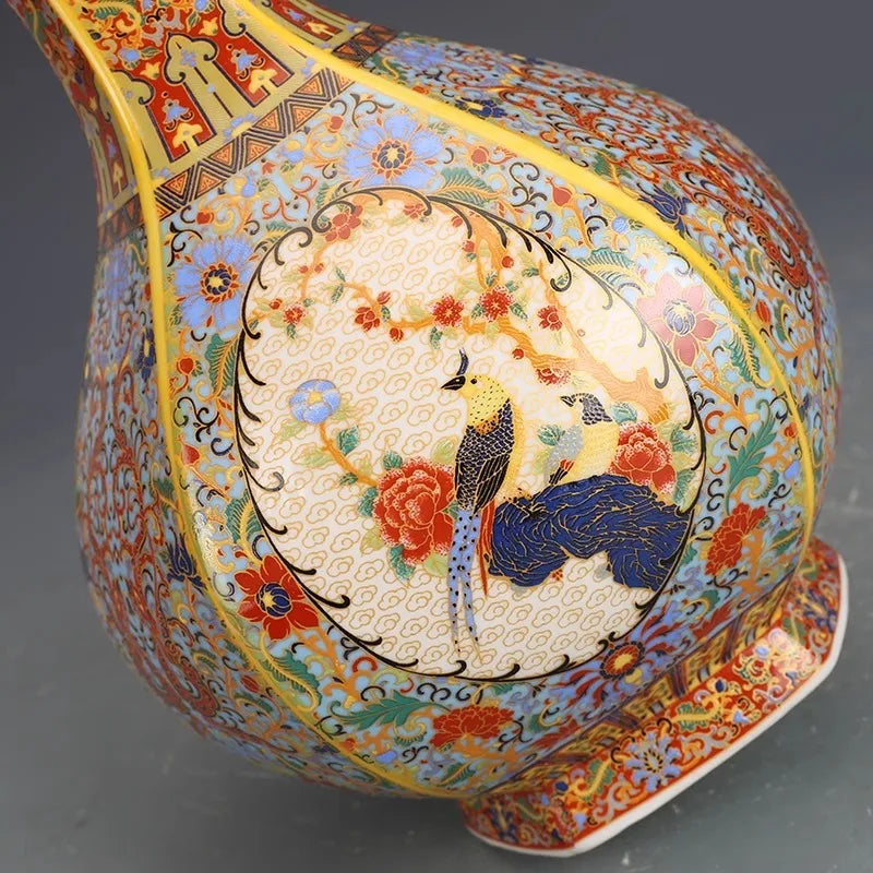 Antique Porcelain Enamel Vase New Chinese style