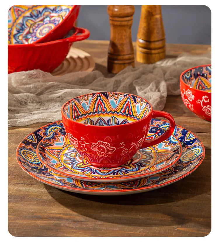 Bohemian Ceramic Tableware