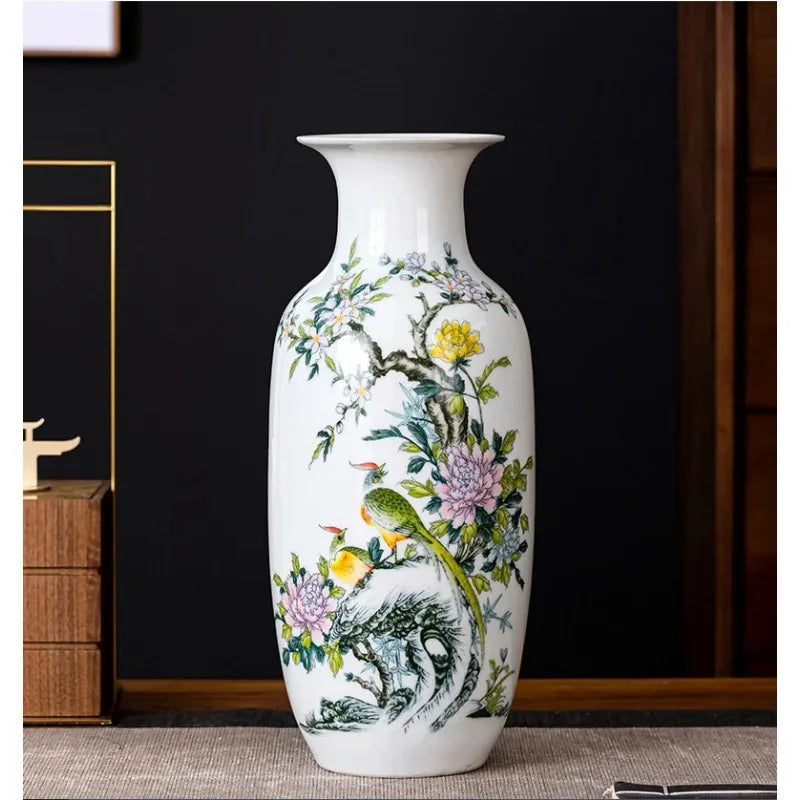 Chinese Style Ceramic Flower Vase