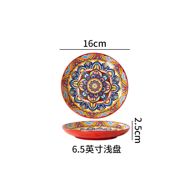 Bohemian Ceramic Tableware