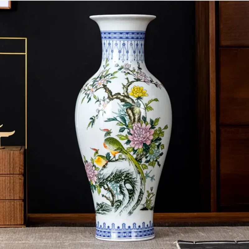 Chinese Style Ceramic Flower Vase