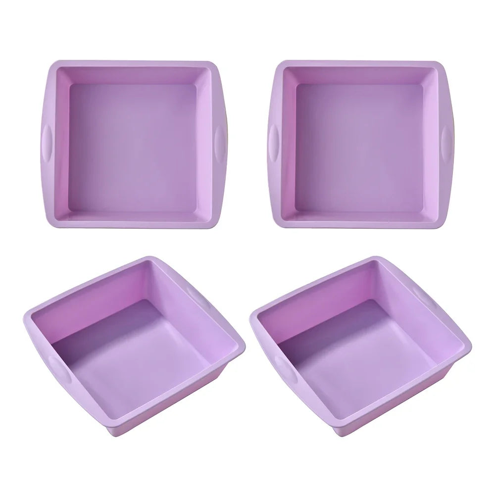 Silicone Square Cake Non-Stick Baking Plate