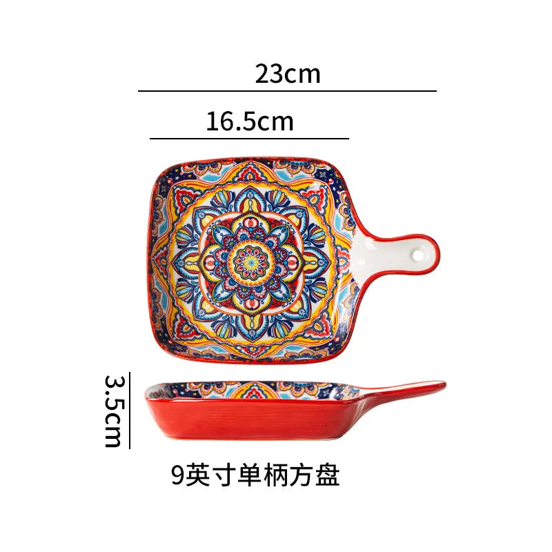 Bohemian Ceramic Tableware