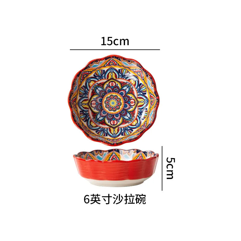 Bohemian Ceramic Tableware