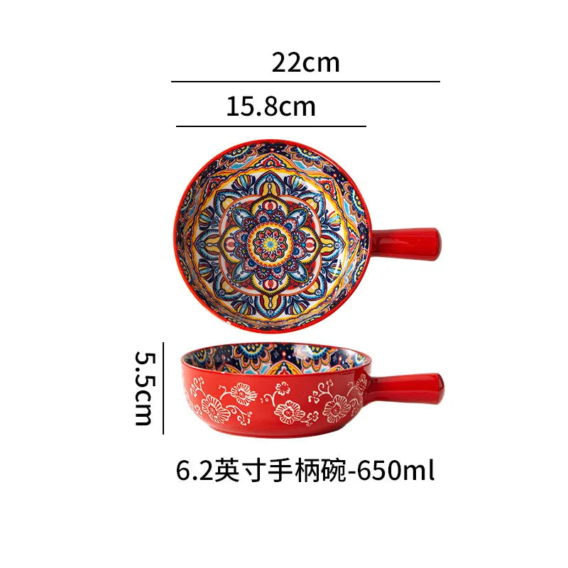 Bohemian Ceramic Tableware