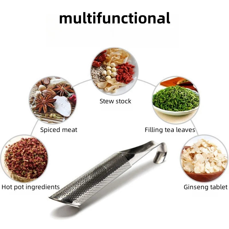 Stainless Steel Tea Filter Hanging Pipe