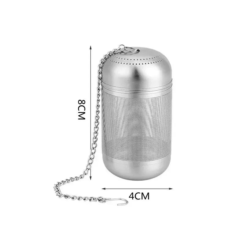 Stainless Steel Tea Infuser Strainer Teapot