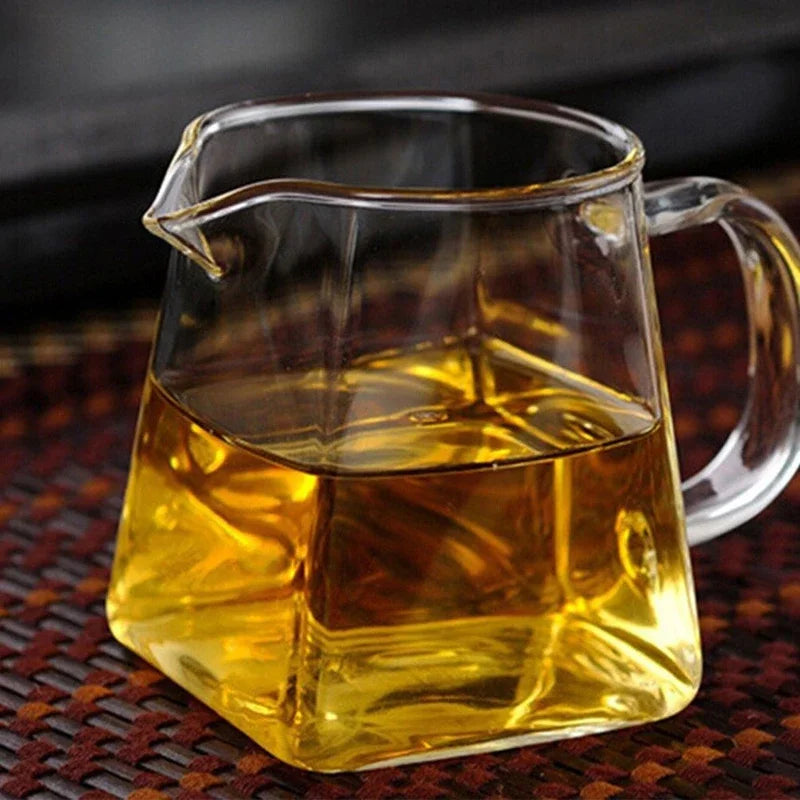 Heat Resistant Glass Teapot With Stainless Steel Coffee Infuser