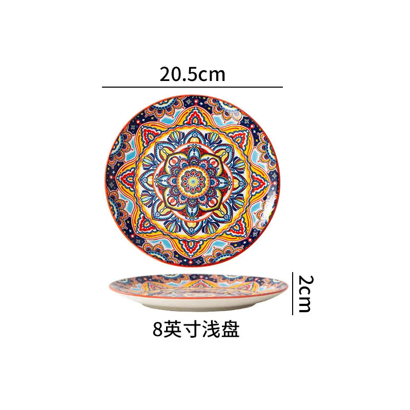 Bohemian Ceramic Tableware