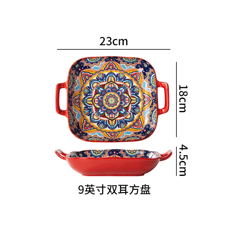 Bohemian Ceramic Tableware