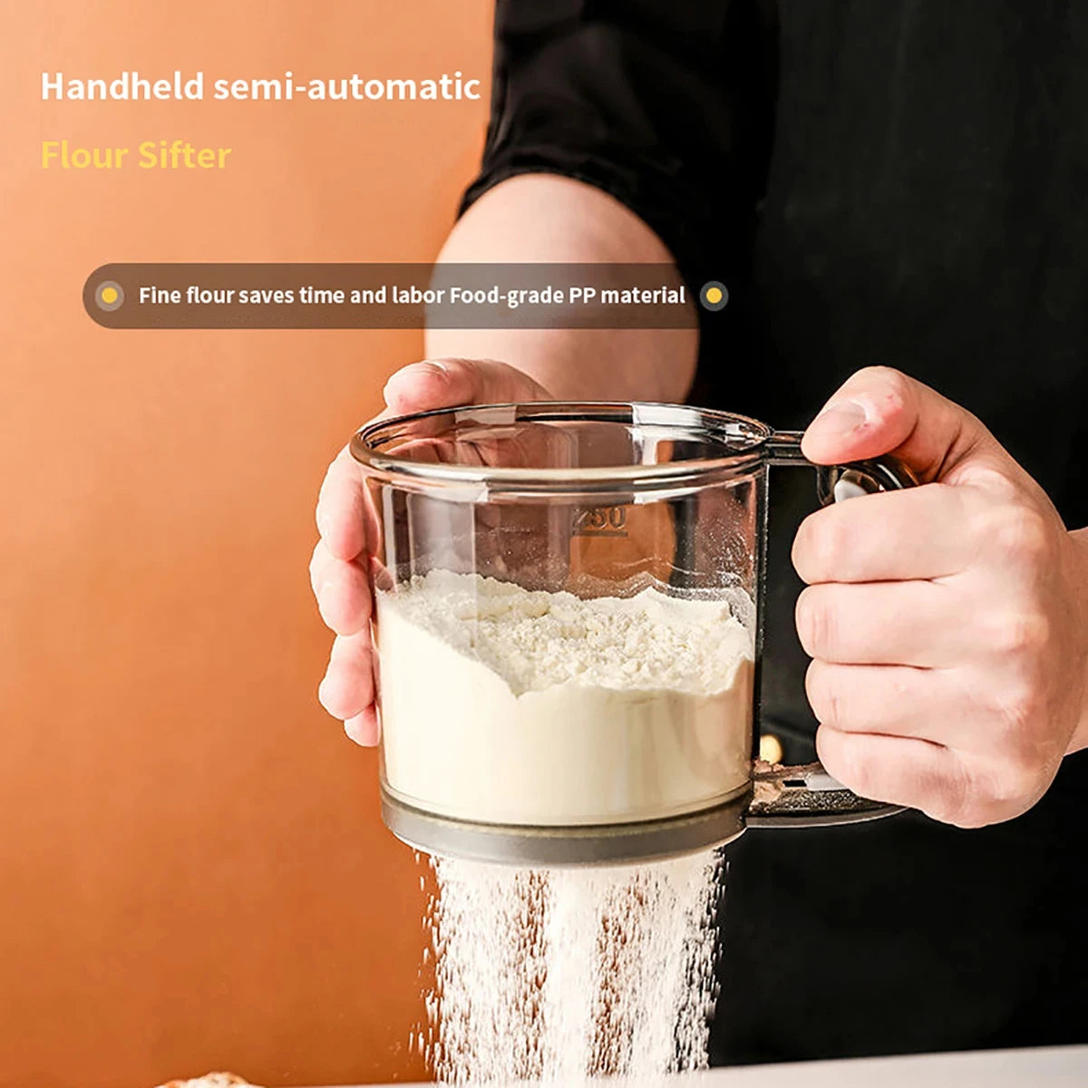 Baking Cake Flour Semi-automatic Filter Sieve