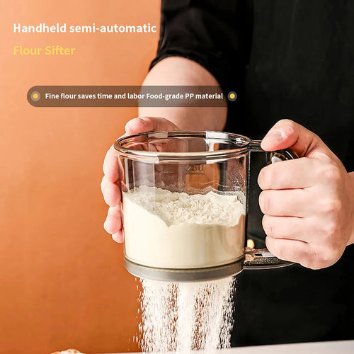 Baking Cake Flour Semi-automatic Filter Sieve