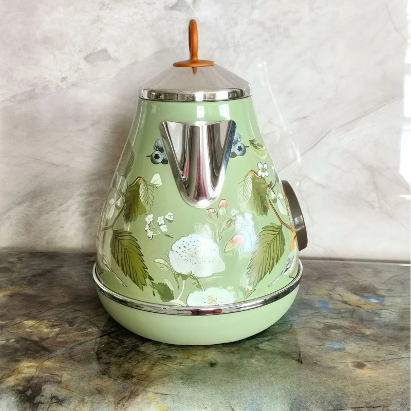 Retro Green Electric Kettle 1.7L